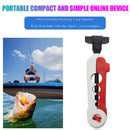 Portable Fishing Line Spooler Rod Winder Spool Line Wrapper (Red+White) Newly
