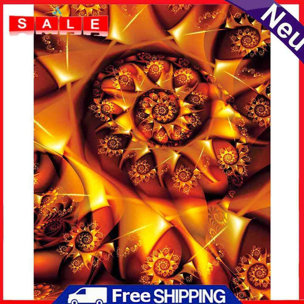 5D Abstract Diamond Painting Special Shape Rhinestone Drill