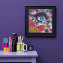 #A Butterfly Big Eyes Diamond Painting Kits Partial Shaped Drill Wall Art Decor