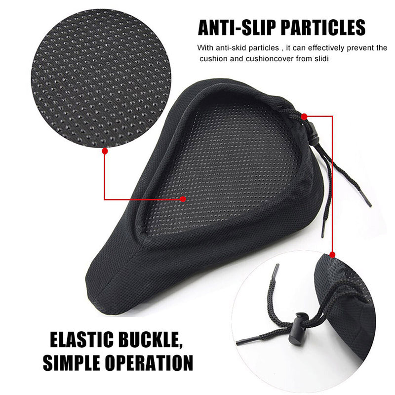 Soft Bicycle Saddle Cover Thicken Bike Seat Cushion for Women and Men Cycling