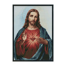 Jesus(1) 14CT Cross Stitch Embroidery Threads Set Print Needlework (R247) Newly