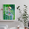 DIY Paint By Number Kit Chairs on The Grass Abstract Acrylic Paint Craft Gifts