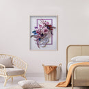 Diamond Painting Quilling paper painting flowers Full Round Rhinestone