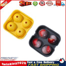 DIY Round Ice Ball Ice Tray Silicone Cocktail Bar Party Kitchen Molds (D) Newly