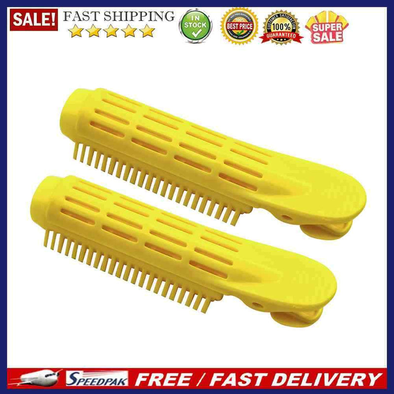 2pcs Hair Rollers Root Fluffy Clamps DIY Bars Corn Clips Hair Curling Curlers