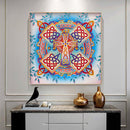 DIY 5D Mandala Flower Part Drill Special Shape Diamond Painting Kit (UP100)
