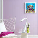 5D DIY Diamond Painting Full Round Drill Flower Calf Wall Decor Rhinestone Art