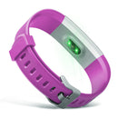 Watchband Replacement Accessory for ID115Plus HR Smart Watch(Purple) Newly