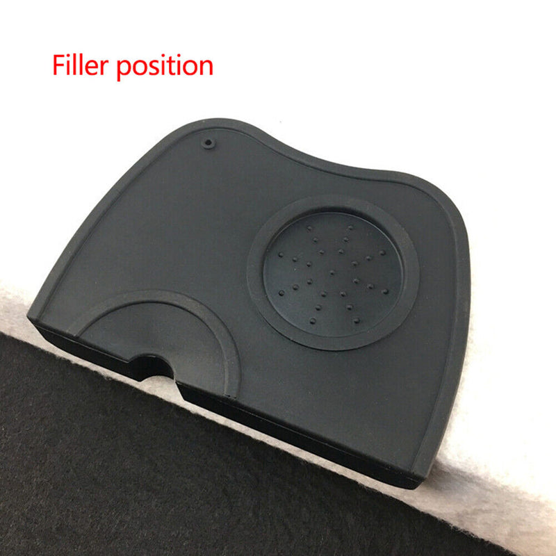 Silicone Coffee Tamper Holder Mats Coffee Maker Tamping Anti-Slip Corner Pa