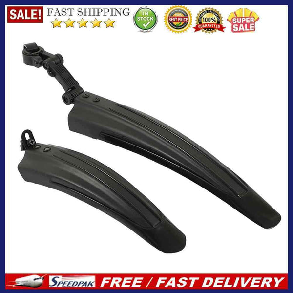 2pcs Cycling Bike Rear Front Mudguard Mountain Bicycle Splash Fender Guard