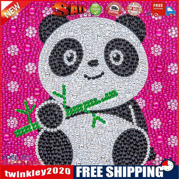 Full Drill Special Shaped 5D DIY Panda Crystal Rhinestones Diamond Painting
