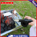 Metal Hand Crank Air Fan for Grill Picnic Camping Fire Starter Accessories
