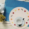 Set Of 4 Place Mats And Coasters Dining Table Placemats Non-Slip Washable T8P8