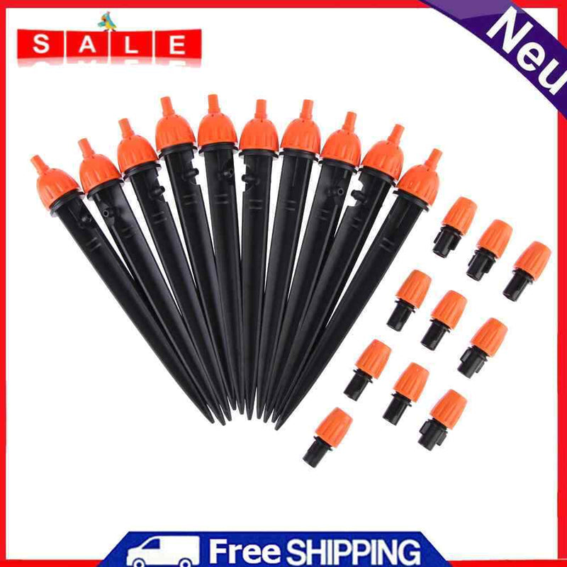 10 x Irrigation Fog and Drip Sprinkler Greenhouse Adjustable Drip Water