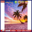 5D DIY Full Drill Diamond Painting Sea View Cross Stitch Craft Kit Home Wall
