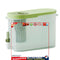 Plastic Cold Kettle with Faucet Large Capacity Beverage Container (Green) Newly