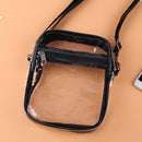 Unisex Fashion Transparent Small Shoulder Bag Casual Travel Beach Messenger Bags