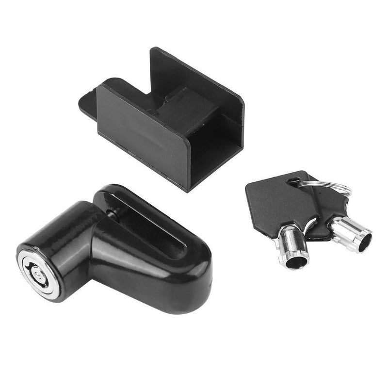 Anti-theft Disk Disc Brake Rotor SafetyLock for Scooter Motorcycle (Black) Newly