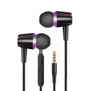 Music with Microphone In-Ear Earbuds Stereo Earphone Headset Sports Headphones