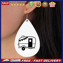 Fashion Enjoy Camp Leather Earrings Women Girls Party Drop Dangles Jewelry Gi