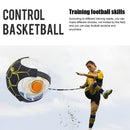 Adjustable Football Kick Trainer Soccer Ball Training Equipment (Yellow) Newly