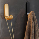 Coat Holder Bathroom Wall Hook Towel Hanger Punch-free Metal Hooks For 5 PCS