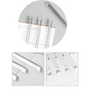 Transparent Triangle Ruler Measuring Tools Plastic Ruler Triangular Rulers