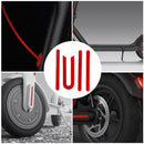 2 Set PVC Electric Scooter Warning Reflective Stickers for M365 E-Scooter Parts