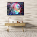 Painting By Numbers DIY Color Moon Hand Painted Canvas Oil Art Picture Craft Kit