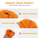 Beautifully Festival Atmosphere Ornaments Craft Pumpkin Pom Pom Wool Felt Balls