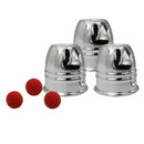 Fun Classic Trick Cups And Red Balls Penetration Close-Up Pr Street