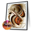 Diamond Painting Swirl Flow Wave Full Round Drill Picture of Rhinestone DIY K