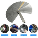 32 Blades Combination Feeler Gauge Metric Imperial Gapped Filler Measure Newly