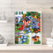 Flower Bird Oil Paint By Numbers DIY Canvas Wall Art Picture Craft Home Decor