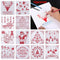 DIY Craft Scrapbooking Merry Christmas Layering Stencils Painting Template