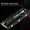 JEYI M.2 NVME NGFF 2280 SSD Heatsink Computer Cooling Thermal Pad (Black) Newly