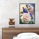 Full Round Drill Diamond Painting Flower and Bird Pictures Handiwork Mosaic K