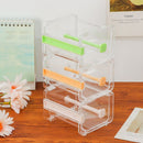 Office Stationery Multifunction Tape Cutter Tape Storage Box Tape Seat