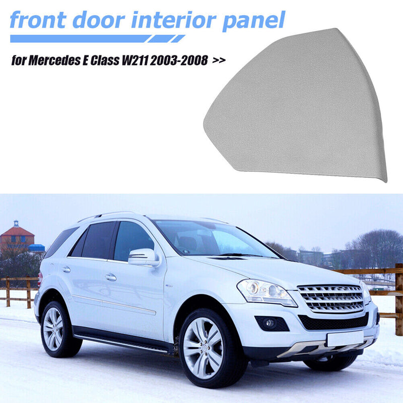 Car Left Front Door Cover Trim Shell for Benz E Class W211 03-08 (Grey) Newly