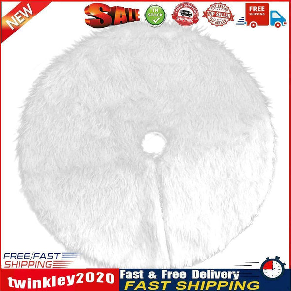 Christmas Tree Skirts Festival Decor Tree Base Floor Mat Carpet (90cm) Newly