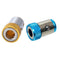 1/4 inch Screwdriver Bit Batch Head Magnetic Ring Screwlock Sleeve (Yellow)