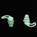 Silicone Ear Plugs Sound Insulation Anti Noise Sleeping Earplugs (Green) Newly