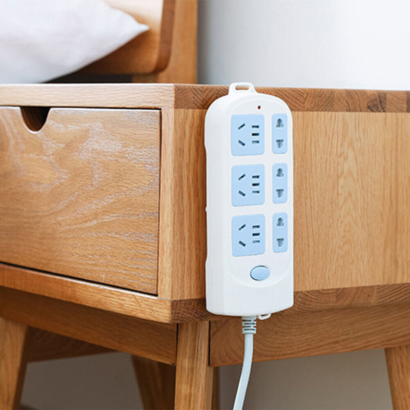 Wall-mounted Router Plug-in Line Board Self Adhesive Desktop Socket Holder Newly