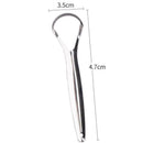 Steel Tongue Scraper Cleaner Kids Men Women Mouth Dental M9C5 Care A8L8