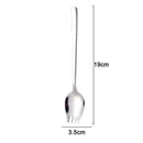 2 In 1 Spork Soup Tableware Set Salad Noodle Cutlery Spoon Hot Fork J4M9 U1O1