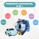 4 Channels 1/58 5km/h 2.4GHz Racing Car Wrist Watch Controlled RC Small Vehicle