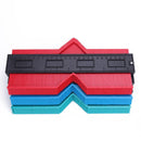 5 Inch Plastic Profile Copy Contour Gauge Standard Pipe Tile Laminate Tool