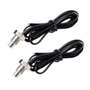 2x NTC 10K Thermistor Temperature Sensor Thread Probe Cable 1m