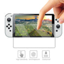 2pcs Tempered Glass 9H HD Screen Protector Film for Switch OLED Game Accessor
