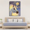 Painting By Numbers DIY Clever Horse Canvas Oil Art Picture Home Room Decor Kit